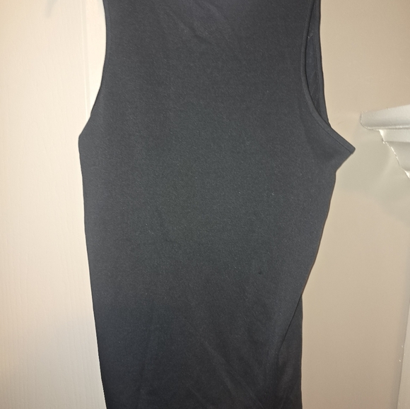 Modern Movement Black Tank Top With Sequins Size M - Picture 3 of 4